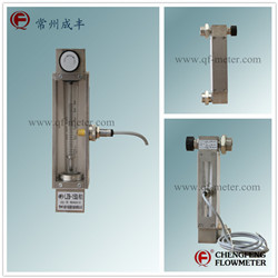 LZB-15D-K1  glass tube flowmeter alarm switch  [CHENGFENG FLOWMETER] professional flowmeter manufacture all stainless steel  high anti-corrosion